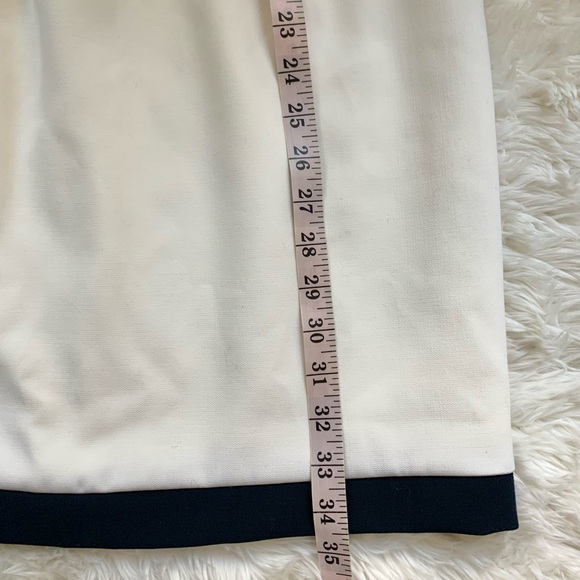 Cynthia Steffe Navy & White Mesh detail Mini Dress - Picture 13 of 15